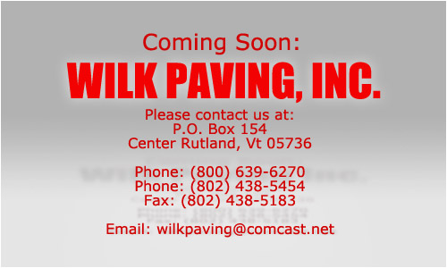 Wilk Paving